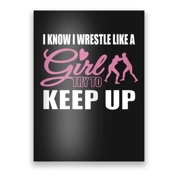 Girls Wrestling Poster