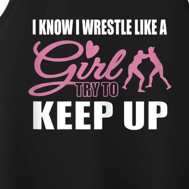 Girls Wrestling Performance Tank