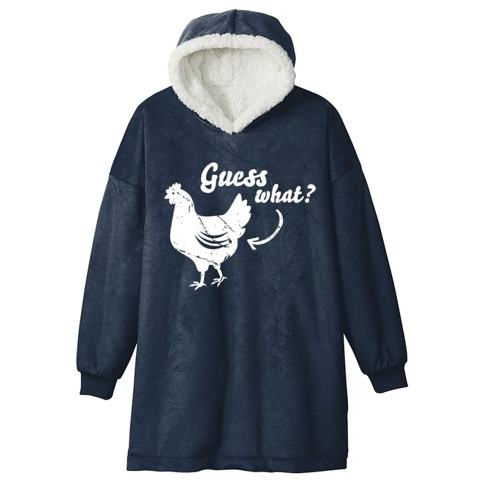 Guess What Hooded Wearable Blanket