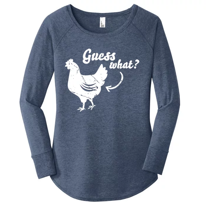 Guess What Women's Perfect Tri Tunic Long Sleeve Shirt