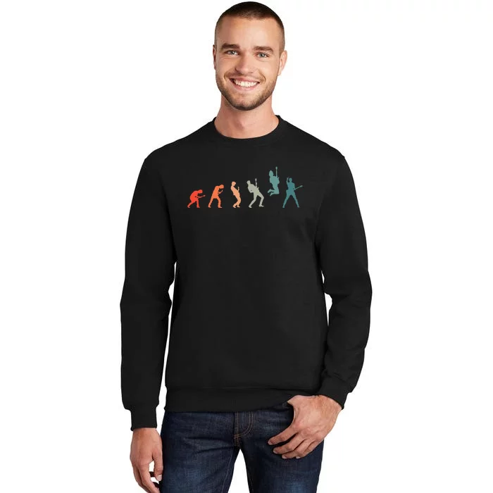 Guitarist With Guitar Evolution Sweatshirt