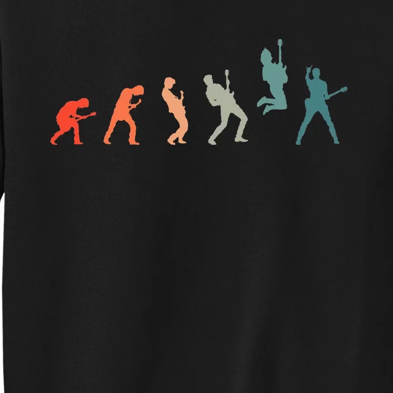 Guitarist With Guitar Evolution Sweatshirt