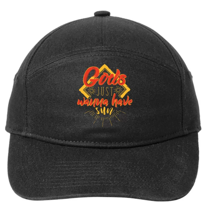 Gods Wanna Have Sun 7-Panel Snapback Hat