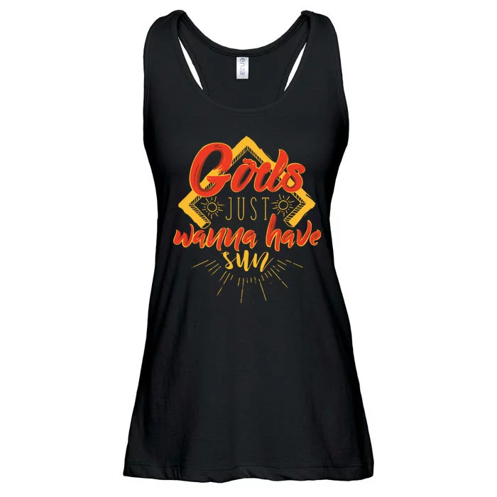 Gods Wanna Have Sun Ladies Essential Flowy Tank