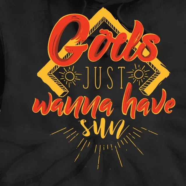 Gods Wanna Have Sun Tie Dye Hoodie