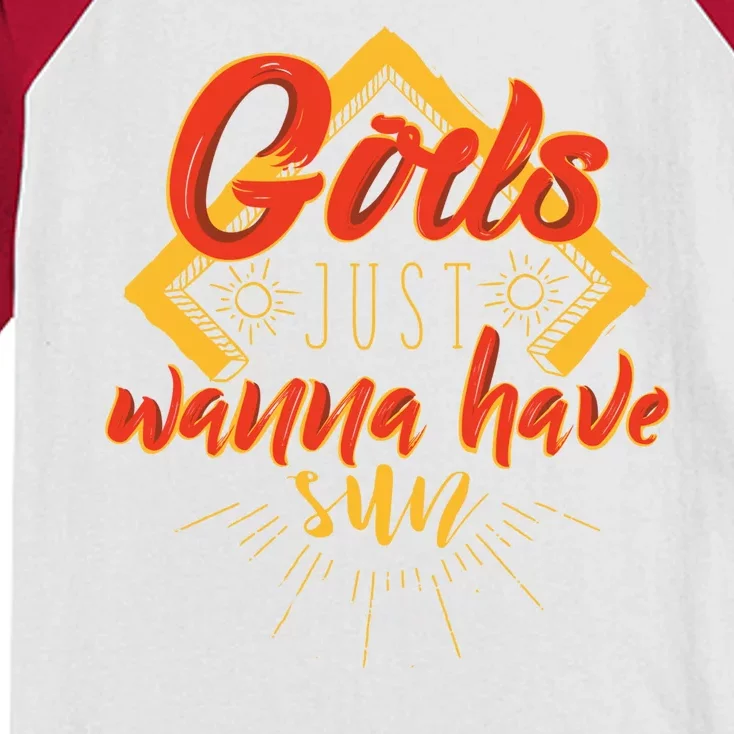 Gods Wanna Have Sun Kids Colorblock Raglan Jersey