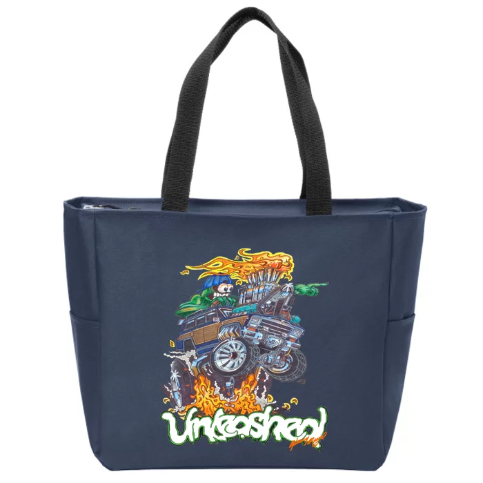 Grand Wagoneer Hotrod Unleashed Zip Tote Bag