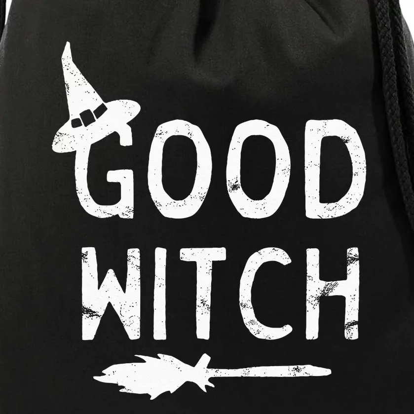 Good Witch Halloween Graphic October Drawstring Bag