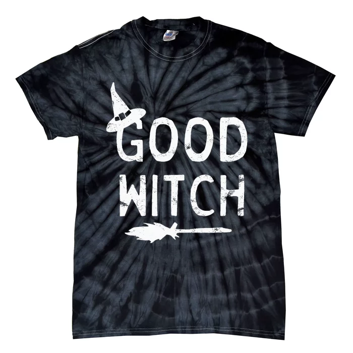 Good Witch Halloween Graphic October Tie-Dye T-Shirt