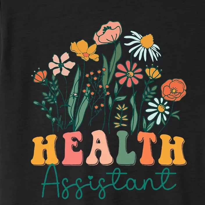 Groovy Wildflower Health Assistant ChromaSoft Performance T-Shirt