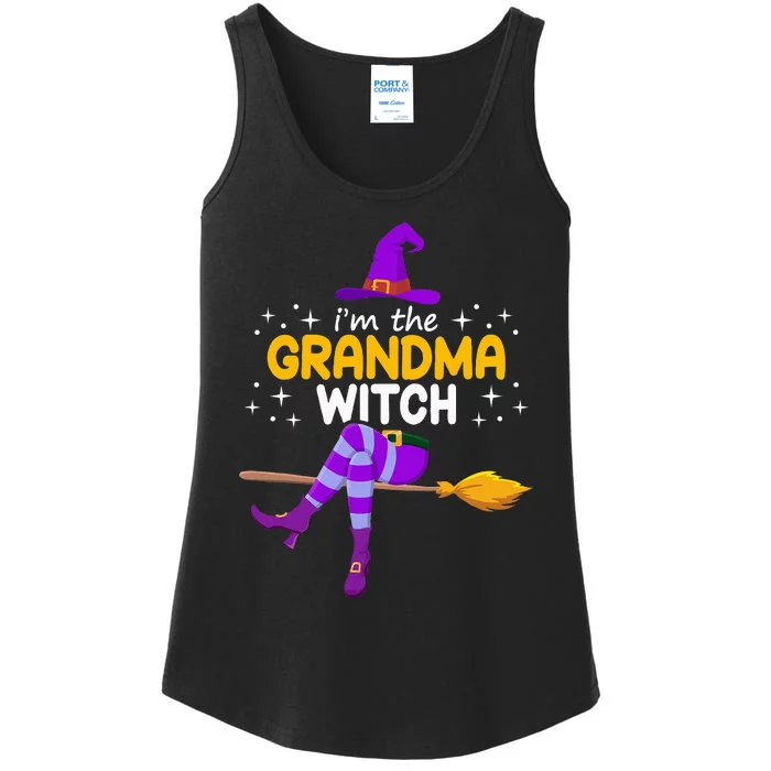 Grandma Witch Halloween Family Costume Set Ladies Essential Tank