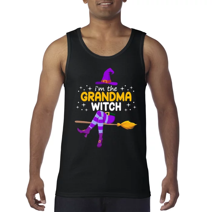 Grandma Witch Halloween Family Costume Set Tank Top