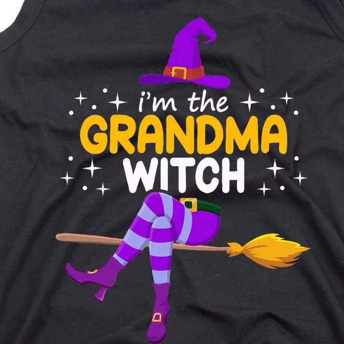 Grandma Witch Halloween Family Costume Set Tank Top