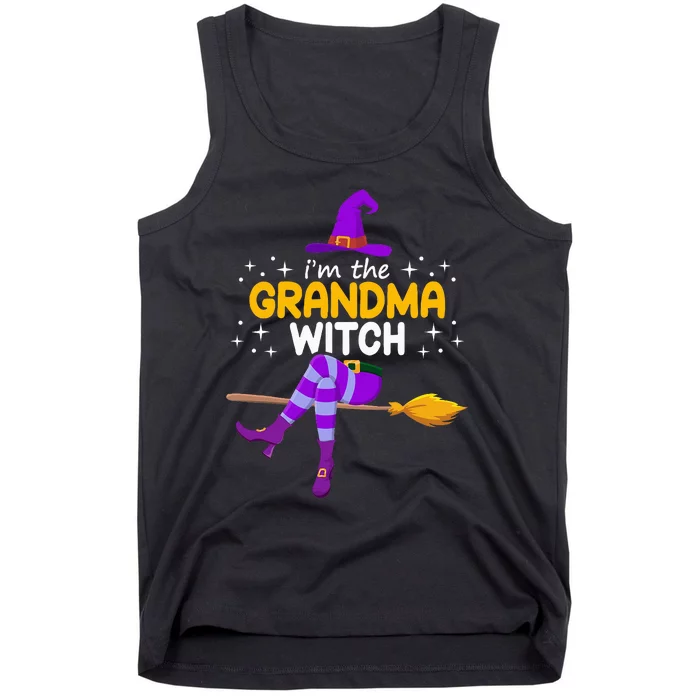 Grandma Witch Halloween Family Costume Set Tank Top