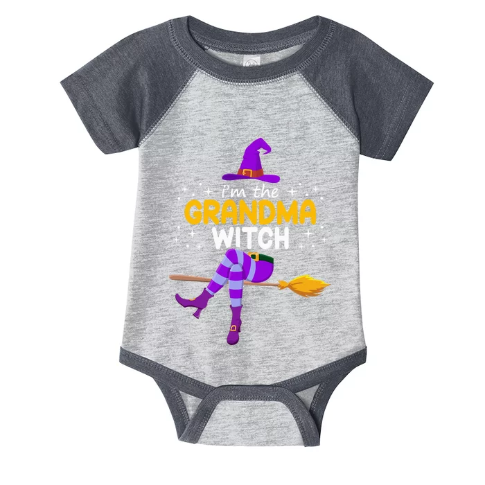 Grandma Witch Halloween Family Costume Set Infant Baby Jersey Bodysuit