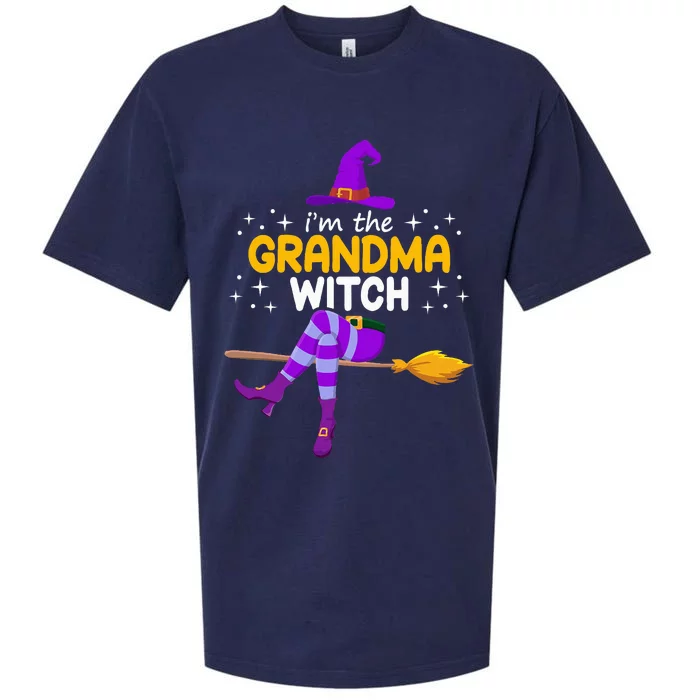 Grandma Witch Halloween Family Costume Set Sueded Cloud Jersey T-Shirt