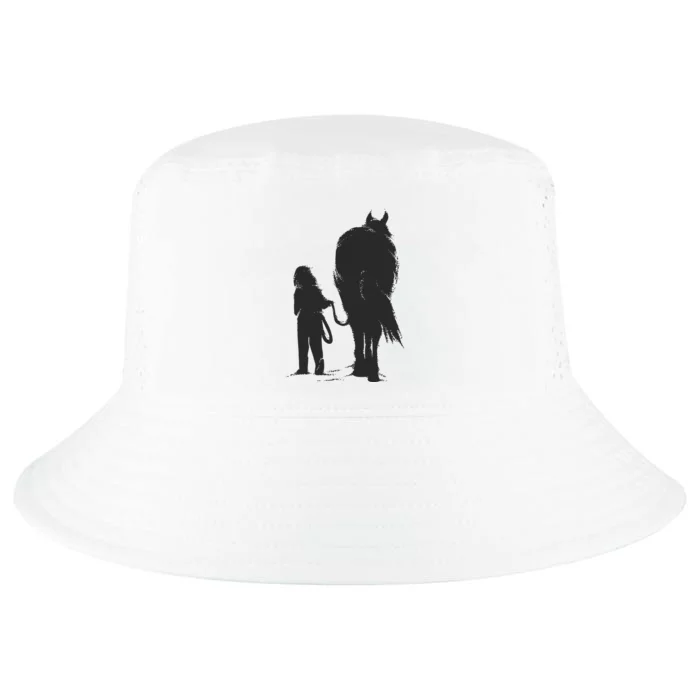 Girl With Horse Cool Comfort Performance Bucket Hat