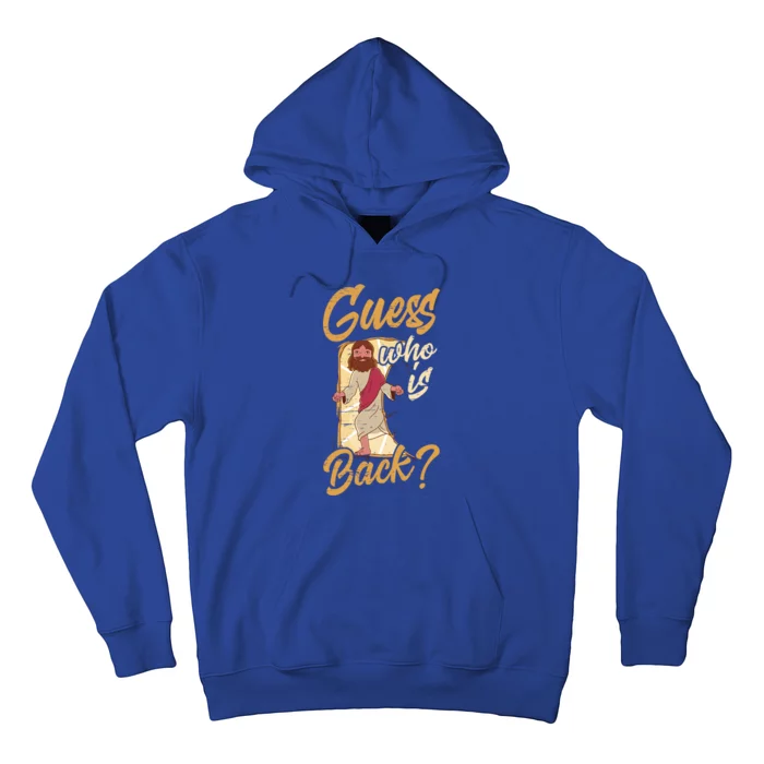 Guess Who Is Back God Palm Sunday Holy Week Religious Gift Hoodie