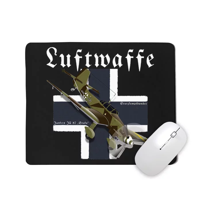 German Warbird I Junkers Ju 87 Stuka I Ww2 Airplanes Mousepad