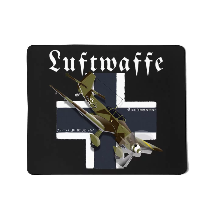 German Warbird I Junkers Ju 87 Stuka I Ww2 Airplanes Mousepad