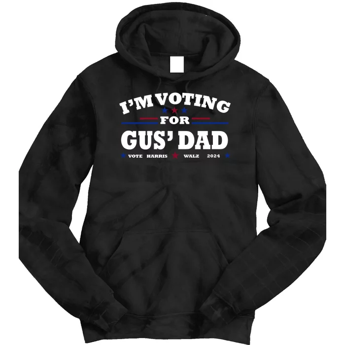 Gus Walz IM Voting For Gus Dad Tim Walz Tie Dye Hoodie