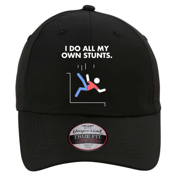 Get Well I Do My Own Stunts Funny Injury Gift The Original Performance Cap