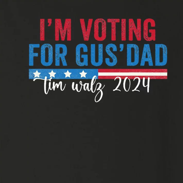 Gus Walz IM Voting For Gus Dad Toddler Long Sleeve Shirt