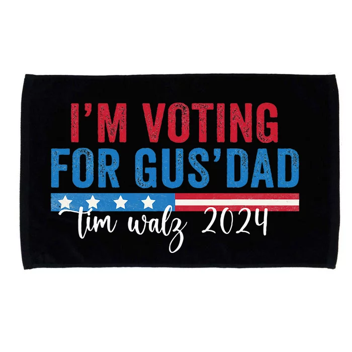 Gus Walz IM Voting For Gus Dad Microfiber Hand Towel