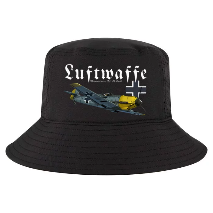 German Warbird I Messerschmitt BF109 I WW2 Airplanes Cool Comfort Performance Bucket Hat