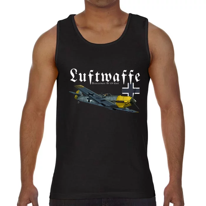 German Warbird I Messerschmitt BF109 I WW2 Airplanes Comfort Colors® Tank Top