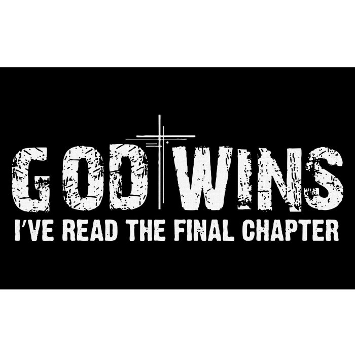 God Wins IVe Read The Final Chapter Bumper Sticker