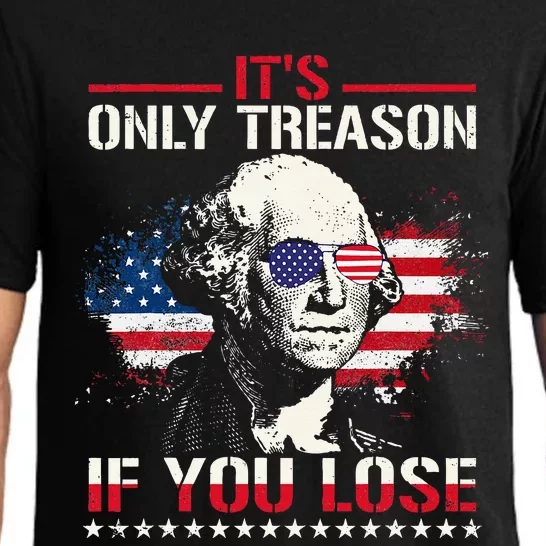 George Washington ItS Only Treason If You Lose Pajama Set