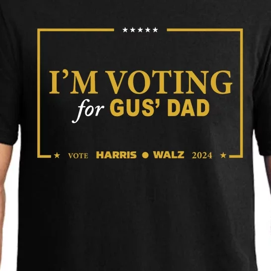 Gus Walz IM Voting For Gus Dad Coach Walz Pajama Set