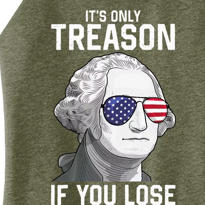 George Washington ItS Only Treason If You Lose Women’s Perfect Tri Rocker Tank