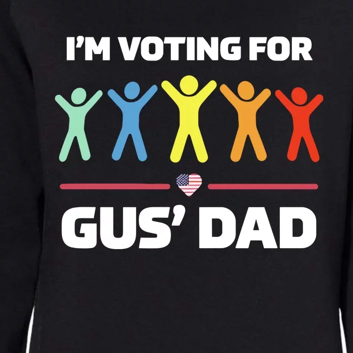 Gus Walz IM Voting For Gus Dad Election Womens California Wash Sweatshirt