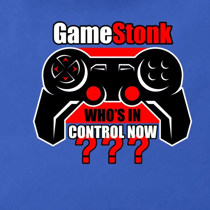 Gamestonk Who’s In Control Now Gamestick Stop Game Stonk Gme Cool Gift Zip Tote Bag