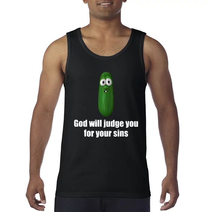 God Will Judge You For Your Sins Tank Top