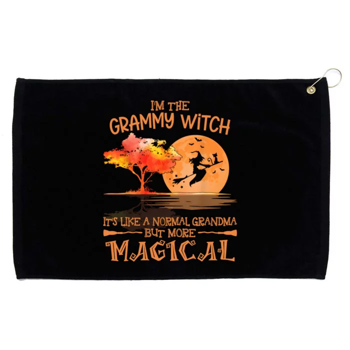 Grammy Witch Like Normal Grandma Buy Magical Halloween Grommeted Golf Towel