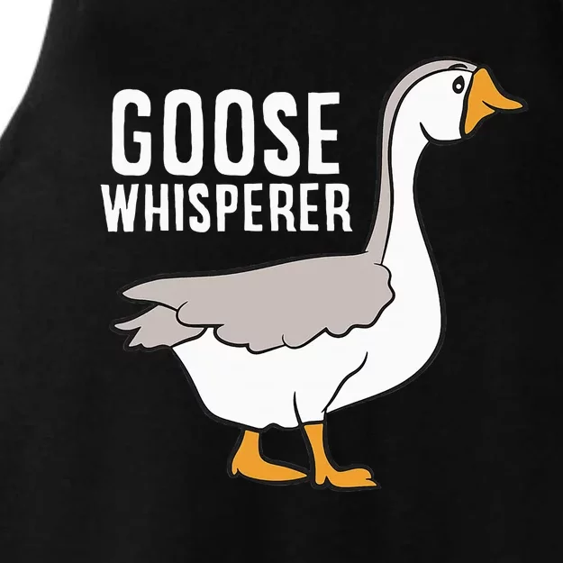 Goose Whisperer Love Goose Bird Lover Gift Funny Goose Ladies Tri-Blend Wicking Tank