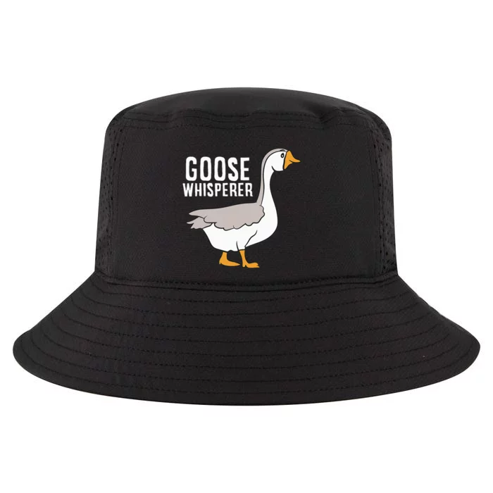 Goose Whisperer Love Goose Bird Lover Gift Funny Goose Cool Comfort Performance Bucket Hat