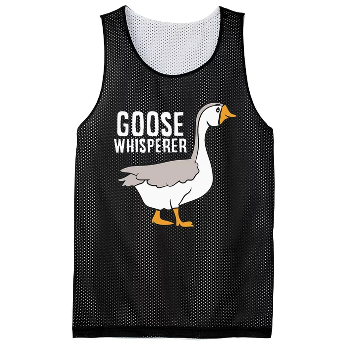 Goose Whisperer Love Goose Bird Lover Gift Funny Goose Mesh Reversible Basketball Jersey Tank