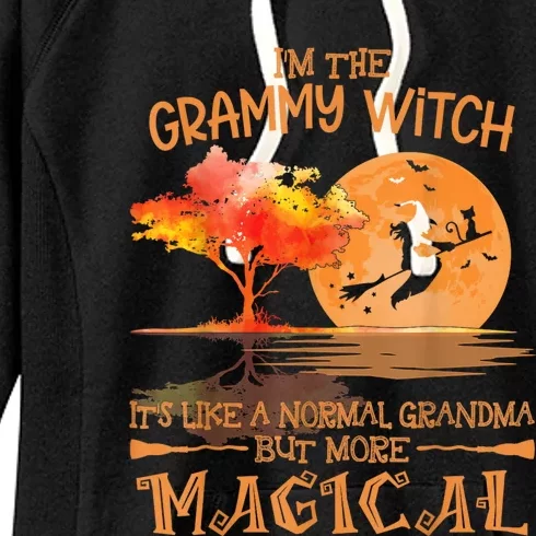 Grammy Witch Like Normal Grandma Buy Magical Halloween Women's Fleece Hoodie