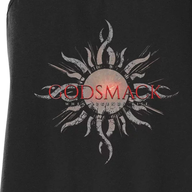 G.O.D.S.M.A.C.K When Legends Rise Women's Racerback Tank