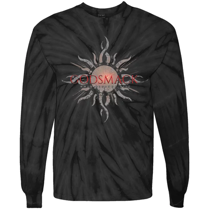 G.O.D.S.M.A.C.K When Legends Rise Tie-Dye Long Sleeve Shirt