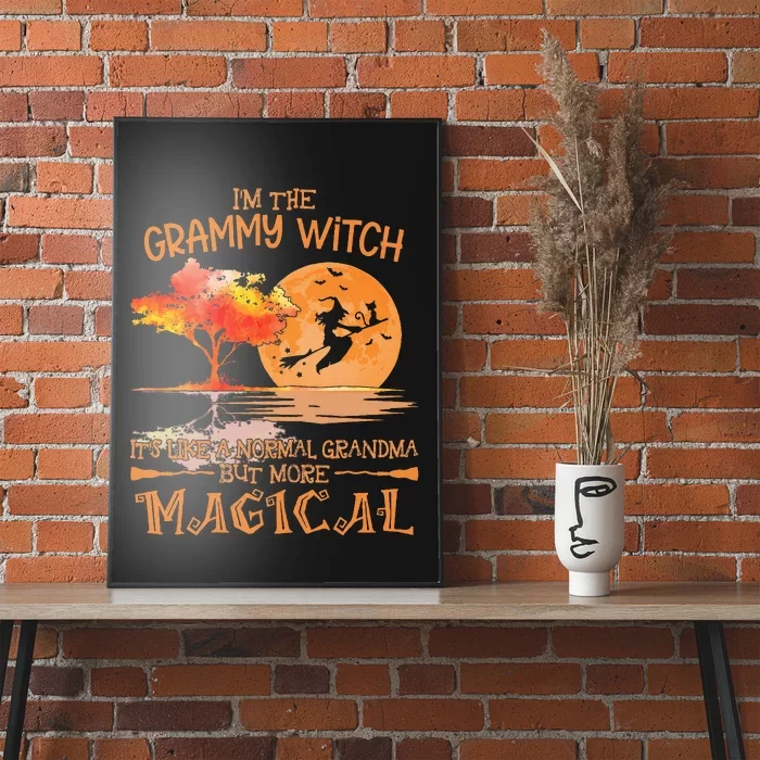 Grammy Witch Like Normal Grandma Buy Magical Halloween Poster