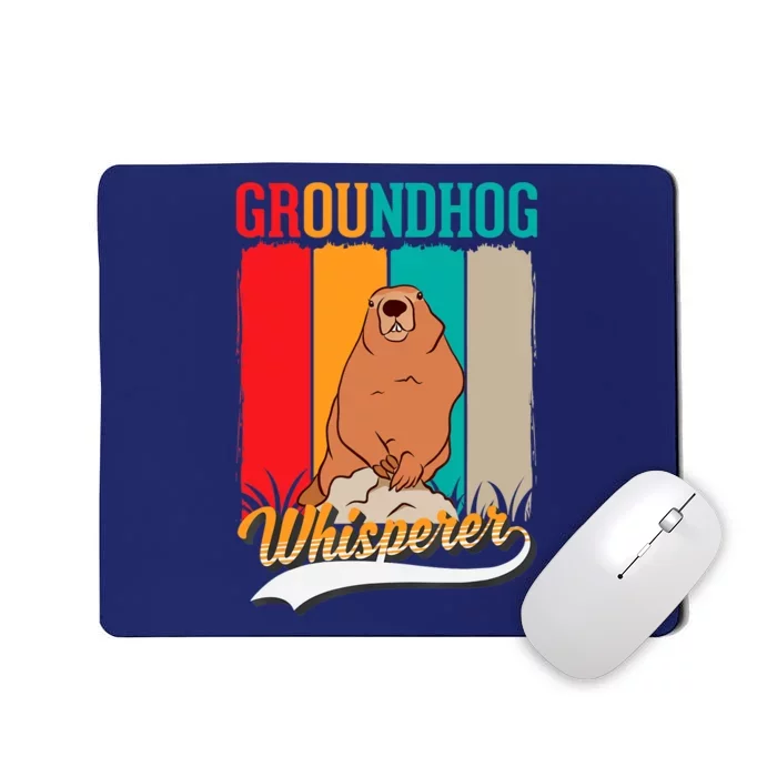 Groundhog Whisperer Marmot Whisperer Mousepad