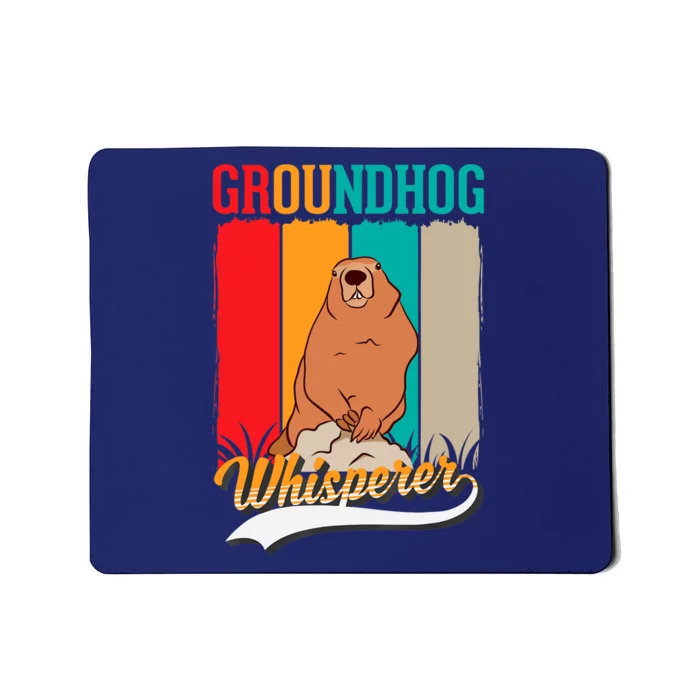 Groundhog Whisperer Marmot Whisperer Mousepad