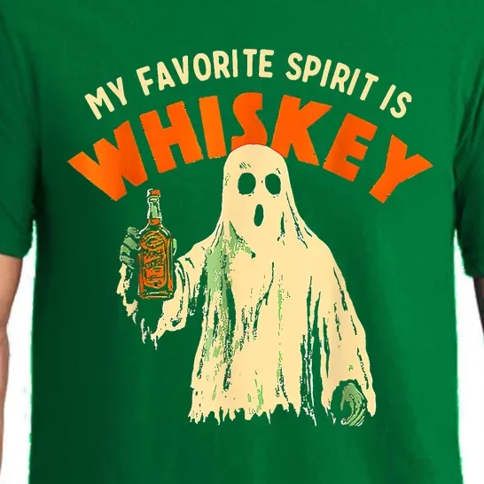 Ghost Whiskey My Favorite Spirit Is Whiskey Ghost Pajama Set