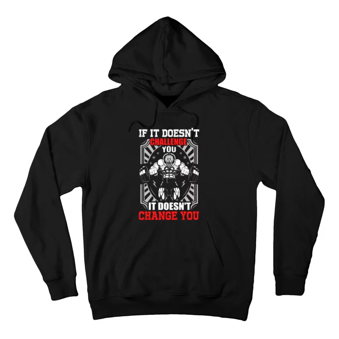 Gym Workout Motivational Hoodie