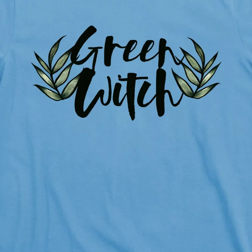 Green Witch Nature Lovers Earth Day Cool Gift T-Shirt